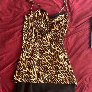 Forever 21 Leopard Print Mini Dress